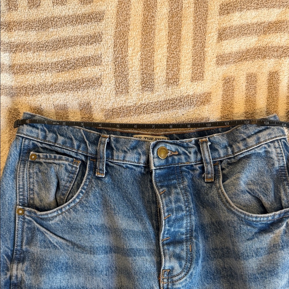 Good Luck Free People Barrel Jean - Picture 4 of 5